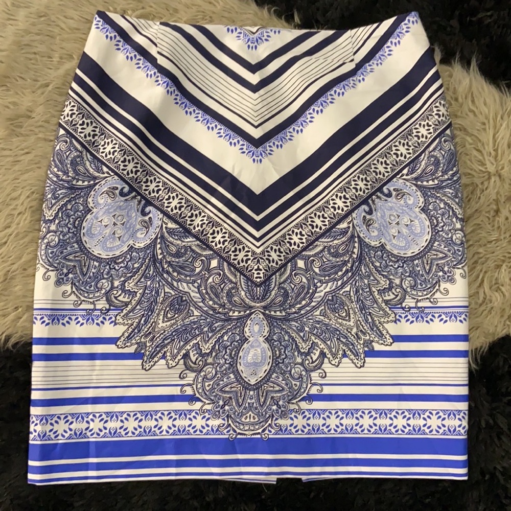 Antonio Melani Bandanna Print Skirt Sz 12